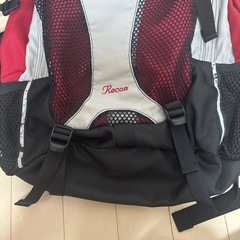 ザノースフェイス リュック デイバッグ レッド グレー ブラック の画像