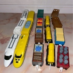 プラレールトーマス プラレール新幹線 線路 貨物列車 トンネル その他 トーマスBOXの画像