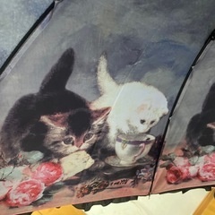 日傘…裏にはネコがいまーすの画像