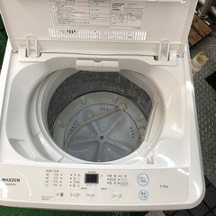2022年製　MAXZEN  洗濯機　5.0kg  JW50WP01  STの画像
