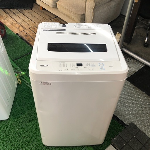 2022年製　MAXZEN  洗濯機　5.0kg  JW50WP01  ST