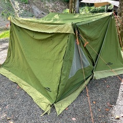 soomloom ミリタリーテントマルチ➕専用 フロントフラップ（前幕）➕インナーテント付き
 の画像