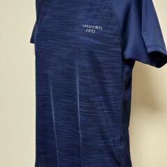VANSPORTS 1951 ロイヤルブルー エアリズム調 半袖Tシャツ M 青の画像