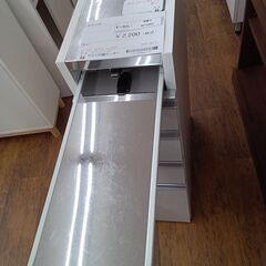 ★リユースのサカイ水戸店★  隙間収納 ホワイト H85×D55×W20 クリーニング済み MT5462の画像