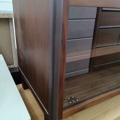 ★リユースのサカイ水戸店★ 無印良品 TV台 ブラウン H46.5×D40×W110 クリーニング済み MT5463の画像