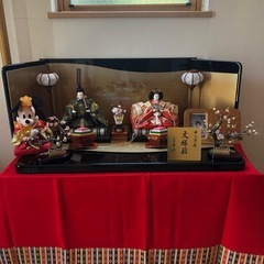 【差し上げます】ひな人形　美品の画像