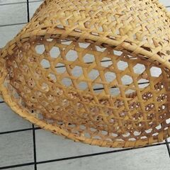差し上げます！竹かごの画像
