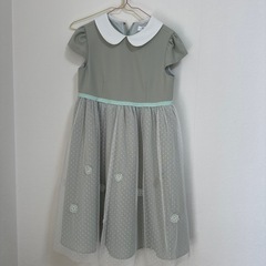 130cm 子ども　フォーマルドレスの画像