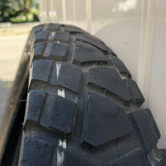 オフロードバイク前後タイヤ(中古)の画像