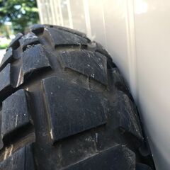 オフロードバイク前後タイヤ(中古)の画像