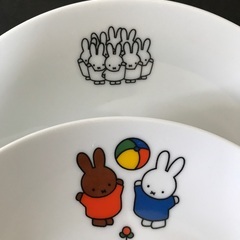 ミッフィ　17cm平皿（2種）の画像