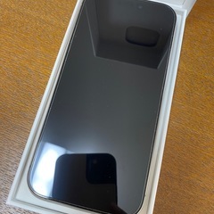 iPhone16pro 256GB ナチュラルチタニウムの画像