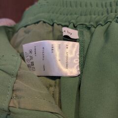 【A part by】※未使用品※ワンタックフレアパンツ フリーサイズの画像