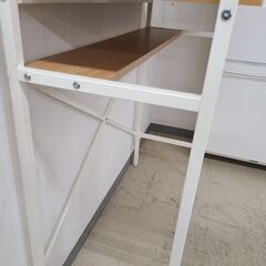 J1500【リユースのサカイ柏店】エア・リゾーム　ゴミ箱上ラック　キッチンラック　エレナ　ワイドタイプ　クリーニング済み　参考価格27,660円の画像