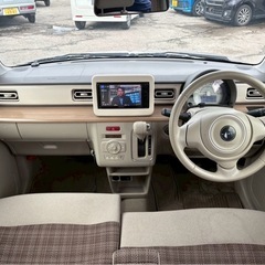 【支払総額22万円】お洒落軽自動車の王道♩アルトラパン 車検令和9年9月 機関良好 内装良好 フルセグTV BTオーディオ ETC スズキセーフティサポート搭載の画像