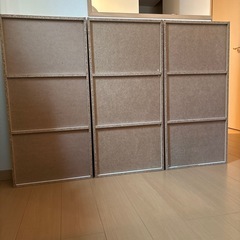 カラーボックス3点(ご希望であれば4個)セットの画像