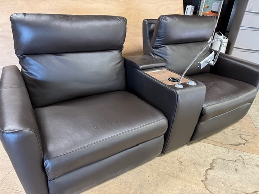 【ありがとうございました】2人掛け電動リクライニングソファ　ニトリ