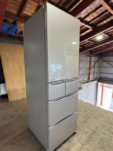 【ありがとうございました】三菱ノンフロン冷凍冷蔵455L 2022年製