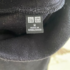 ヒートテック　Mサイズ黒の画像