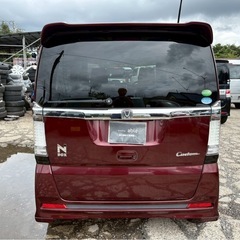 【支払総額19.8万円】N-BOXカスタム 車検令和9年9月 修復歴なし 機関良好 フルセグTV BTオーディオ バックカメラ パワスラ 人気車種の画像