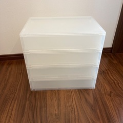 MUJI 引き出し式収納ケースの画像