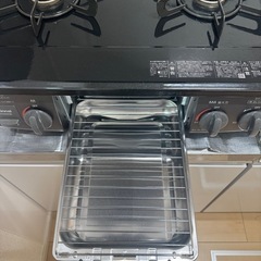 ガスコンロ　Rinnai RTE565PBK（都市ガス）の画像