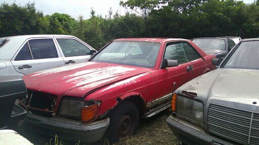 Ｍベンツ126SEC-SEL-SEリサイクル―リペアー各種部品販売取り付け