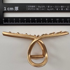 ヘアクリップ3個セットの画像