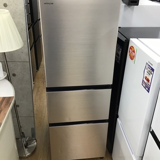 #I-41【ご来店頂ける方限定】HITACHIの3ドア冷凍冷蔵庫です
