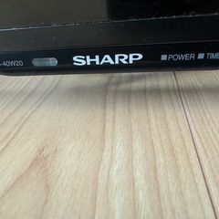 SHARP 液晶テレビ　40Vの画像