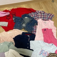110cm 長袖　半袖の画像