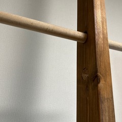収納 ハンガーラック　DIY レトロ　ビンテージ　2×4 木工 の画像