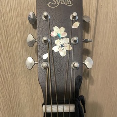 S.Yairi ミニアコースティックギター　ブラックの画像