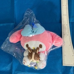 ★非売品　マイメロディー　ぬいぐるみ　うちわ2個　の画像