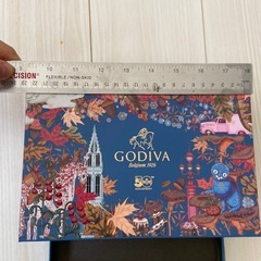 GODIVAの空き箱の画像