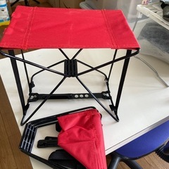 未使用アウトドア腰掛けの画像