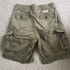 古着　POLO RALPH LAUREN ミリタリーカーゴショートパンツ ラルフローレンの画像