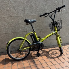 【バッテリー交換済み】Panasonic パナソニック　シュガードロップ　ピスタチオ　電動アシスト自転車 の画像