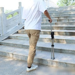 折りたたみ ステッキチェア 軽量の画像