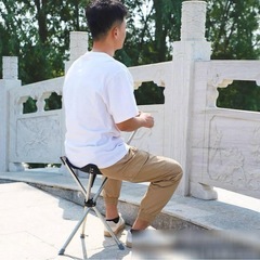 折りたたみ ステッキチェア 軽量の画像
