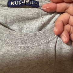 XS 沖縄　デリシャス ポケット付きTシャツ グレー KUKURUの画像