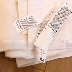 定価12900円~ 無印良品 綿洗いざらし平織カーテン【100×200】の画像