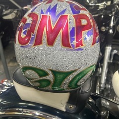 安いバイクも出品中！ワンオフヘルメットの画像