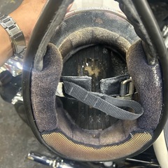 安いバイクも出品中！ワンオフヘルメットの画像