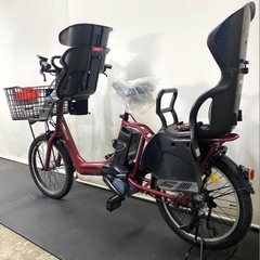 1年保証 送料無料　パナソニック　ギュットアニーズ　赤色　電動アシスト自転車　g920の画像