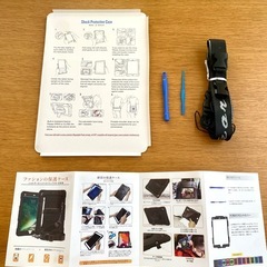 耐衝撃性素材 iPadケース、肩ひも付きの画像