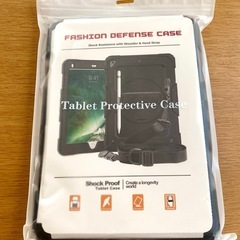耐衝撃性素材 iPadケース、肩ひも付きの画像