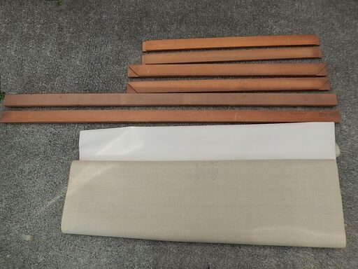 絵画用 木枠 キャンバス枠 F100号上 マルオカ 杉材 中古良品 送料込 ⑥ 絵画用 木枠 キャンバス枠 F100号 マルオカ 杉材 使用1回の良品