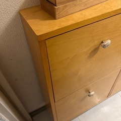 　シューズラック　極薄　IKEA の画像