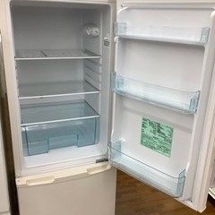 90分の無料軽トラック貸出サービス！【IRIS OHYAMA】2ドア冷蔵庫（IRSE-16A-CW）のご紹介です!の画像